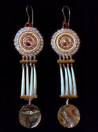 Dentalium Earrings – Es-Naabishebizonan